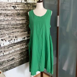 UZI NYC independent designer green dress M